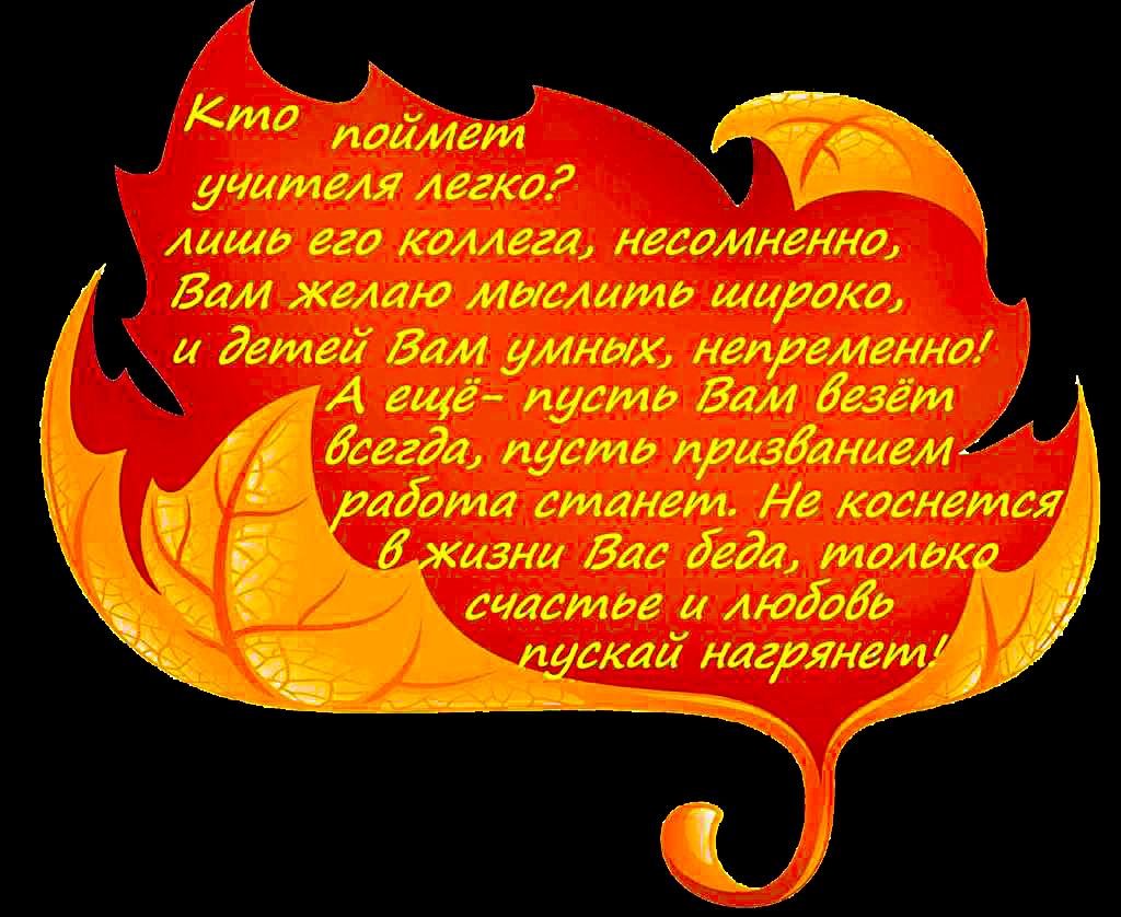 Поздравление С Днем Учителя Коллеге Мужчине